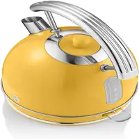 Retro Hervidor Agua Eléctrico, 1,8 L,Resistencia Oculta,sin BPA,SK14630YELNEU SWAN