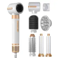 Secador de pelo Profesional de Alta Velocidad Klack Hot Air Styler 7 en 1