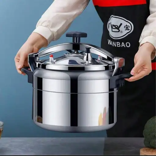 Olla a presión Klack de 3 Litros, de aleación de aluminio con asas dobles