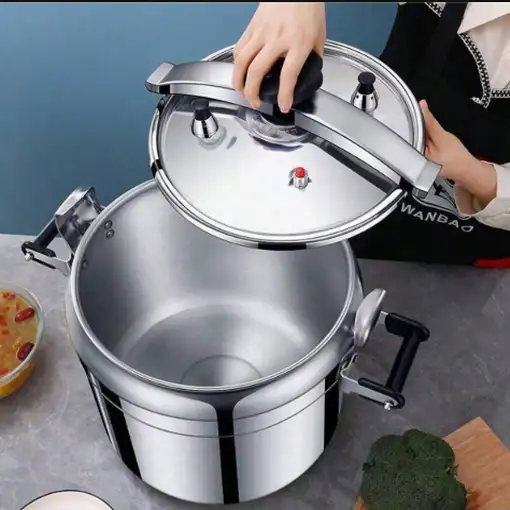 Olla a presión Klack de 3 Litros, de aleación de aluminio con asas dobles
