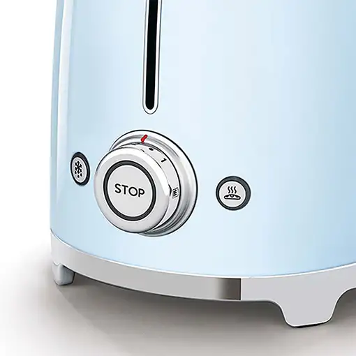 Smeg TSF01PBEU tostadora 6 2 rebanada(s) 950 W Azul