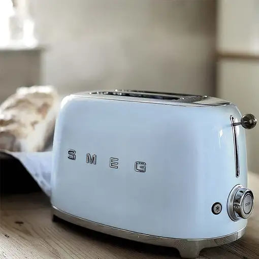 Smeg TSF01PBEU tostadora 6 2 rebanada(s) 950 W Azul