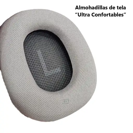 Auriculares Bluetooth de diadema con Funda Klack PRO MAX Blanco