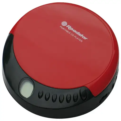 Roadstar PCD-435CD Reproductor de CD portátil Rojo