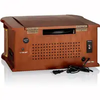 Roadstar HIF-1996D+BT tocadisco Madera