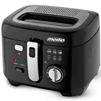 Freidora Aceite Eléctrica 2,5 Litros Pequeña, Cubeta Antiadherente, Mesko, MS 4908