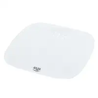 Adler AD 8176 báscula de baño Plaza Blanco Báscula personal electrónica