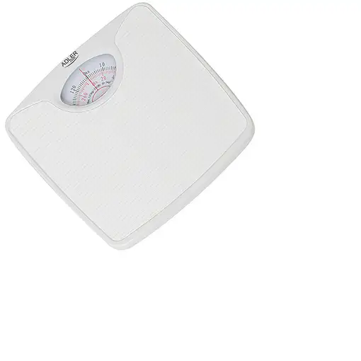 Adler AD 8151W báscula de baño Rectángulo Blanco Báscula de baño analógica