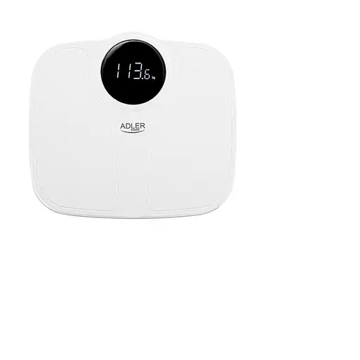 Adler AD 8172W báscula de baño Rectángulo Blanco Báscula personal electrónica