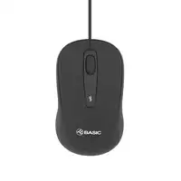 Ratón con cable Tellur Basic, mini, USB, negro
