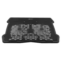 Tellur Basic Almohadilla de refrigeración, 15,6\, 2 ventiladores, negro