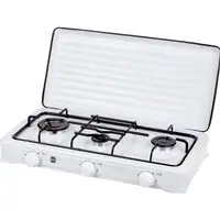 MPM KN-03/1K Blanco Encimera 60 cm Encimera de gas 3 zona(s)