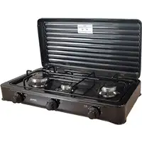 MPM SMILE-KN-03/1KB hobs Negro Encimera 60 cm Encimera de gas 3 zona(s)