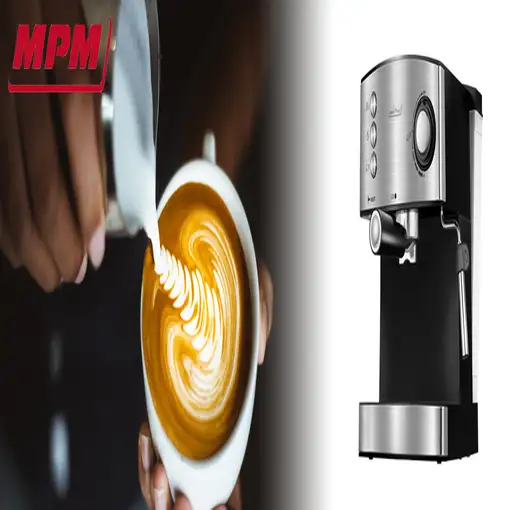 Cafetera Expresso Manual 15 bares 1,7 L, Brazo Doble Salida, MKW-06M, MPM