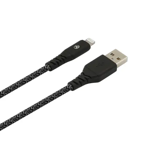 Cable de datos Green Apple MFI Certified, USB a Lightning, 2,4 A, 1 m