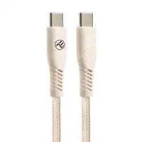 Cable de datos verde Tellur Tipo-C a Tipo-C, 3A, PD60W, 1m
