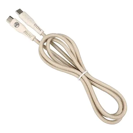 Cable de datos verde Tellur Tipo-C a Tipo-C, 3A, PD60W, 1m