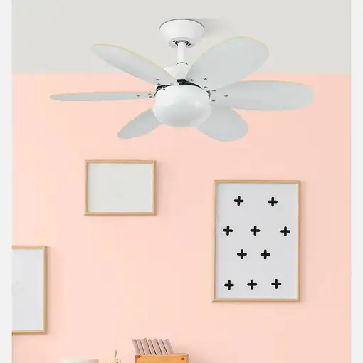 Fabrilamp 175791636 ventilador Color cereza, Oro, Nuez