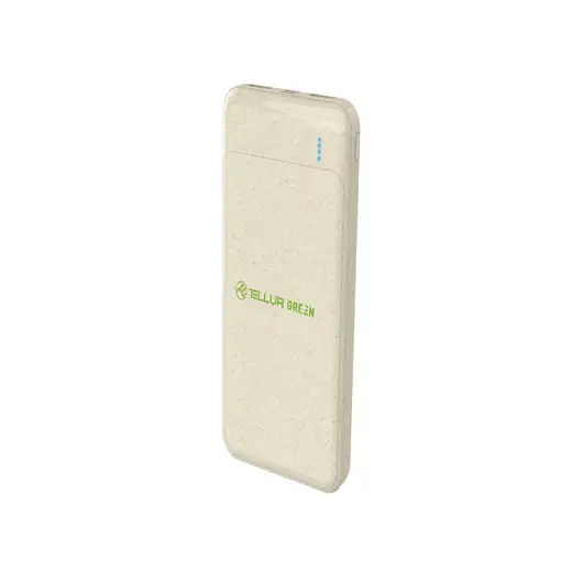 Tellur Green PD103 Power Bank 10000mAh, 2xQC3.0 + PD 18W, crema
