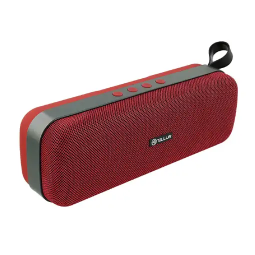 Altavoz Bluetooth Tellur Loop 10W, rojo