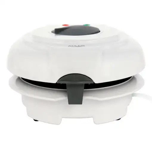 Adler AD 3038 gofrera 1 barquillo(s) 1500 W Gris, Blanco