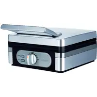 Gofrera Eléctrica Profesional, 2 Gofres Belgas Gruesos, Antiadherente, MPM, MGO 13