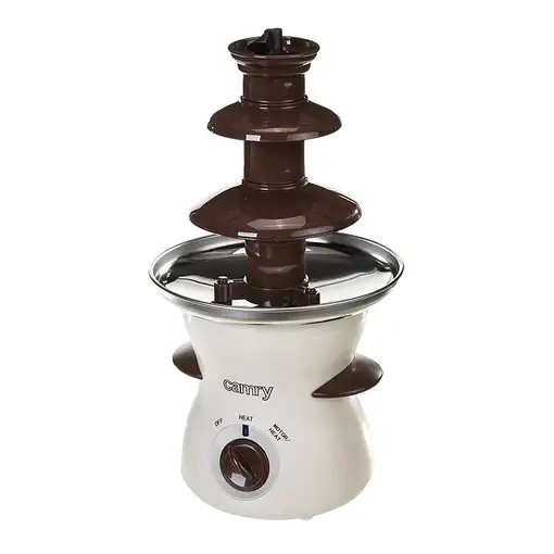 Camry Premium Chocolate fountain CR 4457 chocolateras Marrón, Blanco 190 W