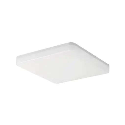 Tellur Smart WiFi LED Plafón LED, 24W, blanco/cálido, atenuador, cuadrado, blanco