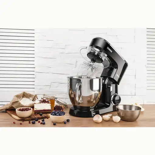 Batidora Amasadora Repostería Profesional, Robot Cocina Orbital, 6,5L, MRK-19B,MPM
