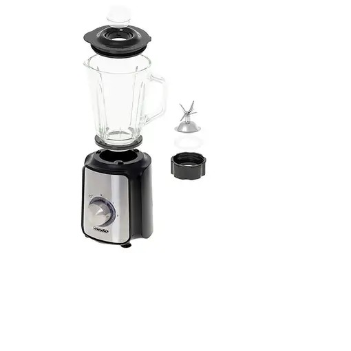 Mesko Home MS 4080 licuadora 1,5 L Batidora de vaso 1200 W Arándano, Acero, Transp