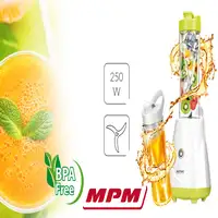 Batidora Vaso Individual Good To Go, Smoothie Maker, 2 Botellas 0,6L,  MBL-20, MPM