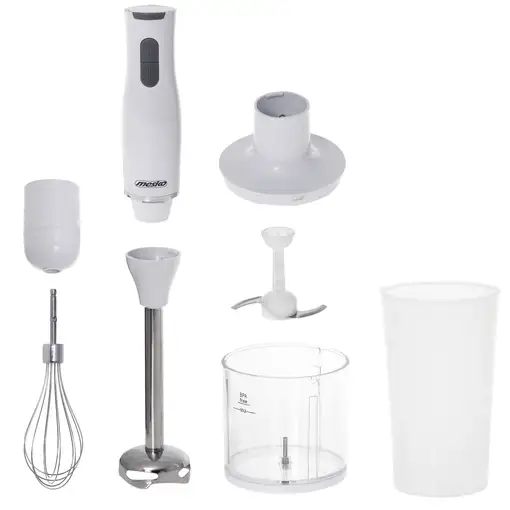 Batidora de Mano Multifunción, Procesador de Alimentos Picadora 0,5 L,MS4629,Mesko