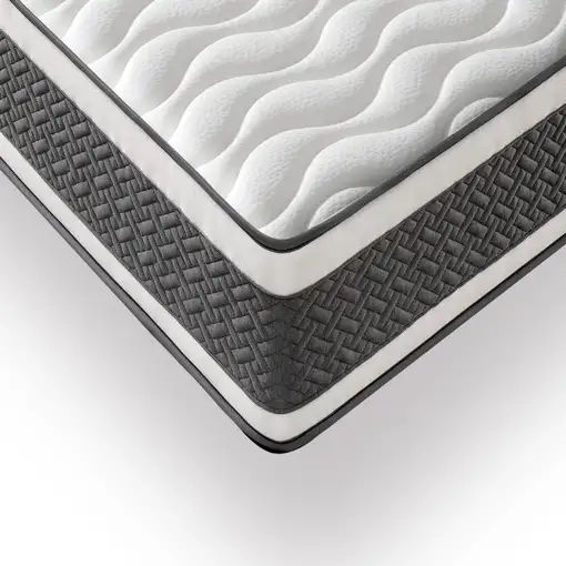 Colchón Viscoelástico, firmeza Ergonómica con Núcleo de Espuma Basic Confort.
