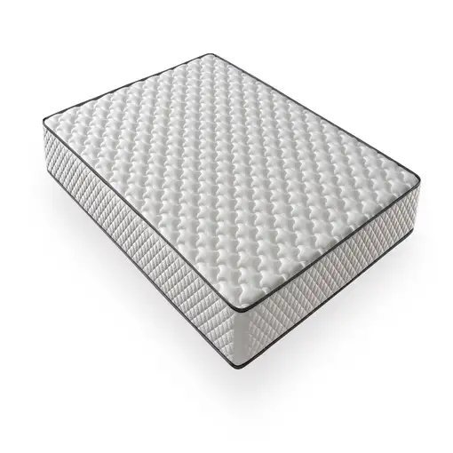Colchón Viscoelástico, firmeza Ergonómica con Núcleo de Espuma Basic Confort.