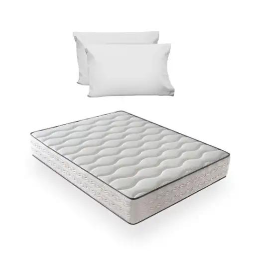 Colchón Viscoelástico, firmeza Ergonómica con Núcleo de Espuma Smart Confort.