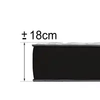 Colchón Viscoelástico, firmeza Ergonómica con Núcleo de Espuma Basic Confort.