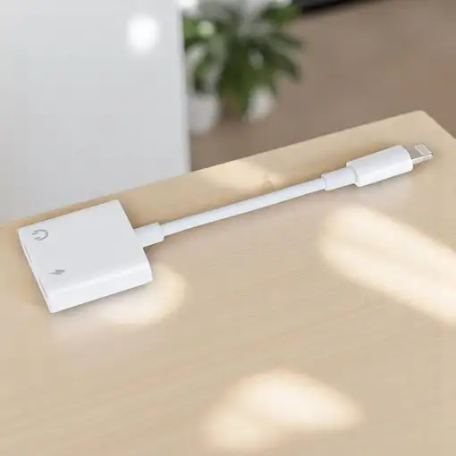 Adaptador Xiaomi Lightning a 3.5 mm