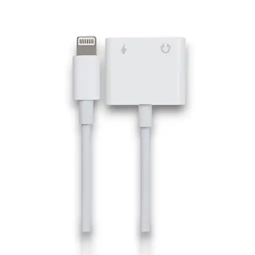 Adaptador Xiaomi Dual Lighthing Audio Charging