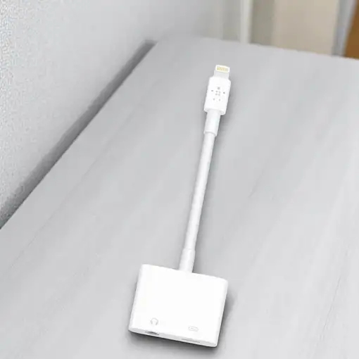 Adaptador Xiaomi Dual Lighthing Audio Charging