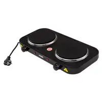 Hornillo Eléctrico Doble, Zonas Cocinado 15,5 cm, MS 6509, Mesko