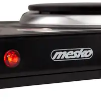 Hornillo Eléctrico Doble, Zonas Cocinado 15,5 cm, MS 6509, Mesko