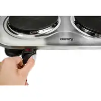 Cocina elÉctrica de dos canales camry cr 6511 2500 w