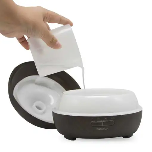 Humidificador Hidra, 300 ml, madera oscura PRIXTON