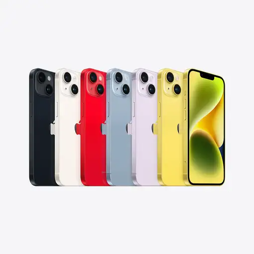 Apple iPhone 14 15,5 cm (6.1\) SIM doble iOS 16 5G 512 GB Rojo