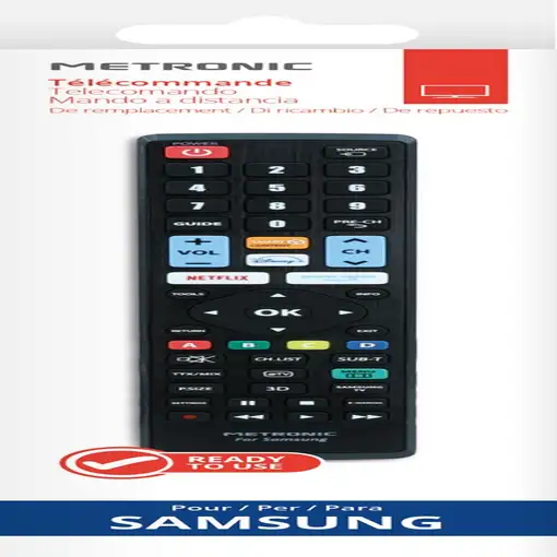 Mando a distancia universal para TV marca SAMSUNG 495340 Metronic