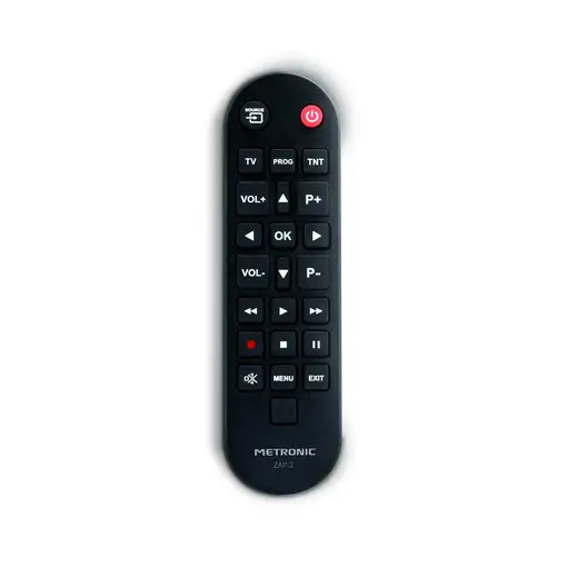 Mando a distancia universal ZAP 2 para TV+TDT 495380 Metronic