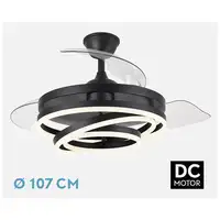 Fabrilamp 183193409 ventilador Negro
