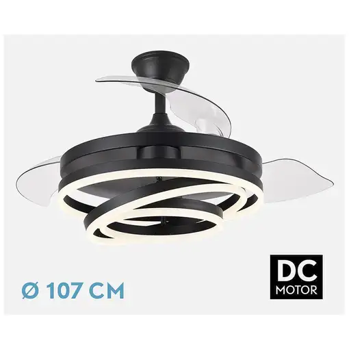 Fabrilamp 183193409 ventilador Negro