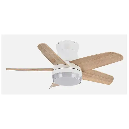 Fabrilamp 207991568 ventilador Haya, Blanco