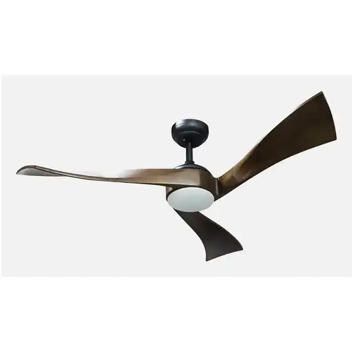 Fabrilamp 173491309 ventilador Negro, Roble